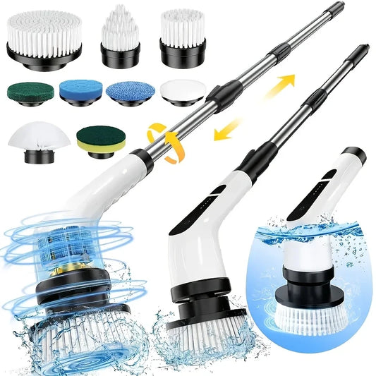 Electric Rotating Cleaning Scrubber